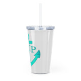 Anchor Plastic Tumbler with Straw - RobbNPlunder