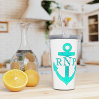 Anchor Plastic Tumbler with Straw - RobbNPlunder
