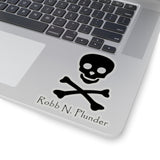 Skull Logo Sticker - RobbNPlunder